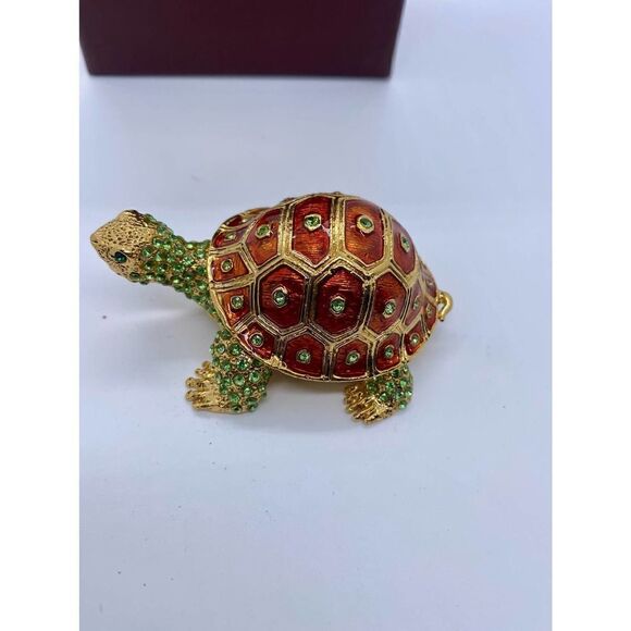 Taylor Avedon Turtle Jewelry/Trinket Box - Picture 4 of 6